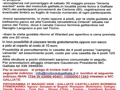motogiro del piemonte moto depoca dalle origini al 2005-programma