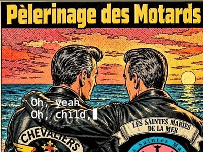 Pèlerinage des Motards a Saintes-Maries-de-la-Mer - 007